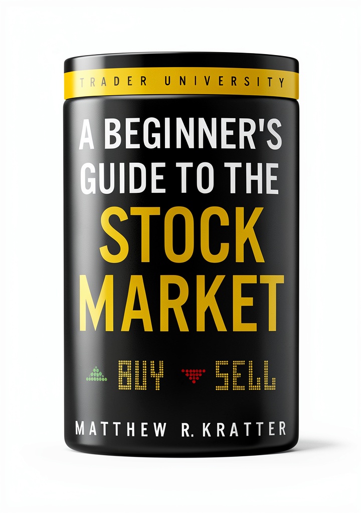 Installing Trader University Kindle Book Business Money Short Read 100 Page Guide on a wooden desk