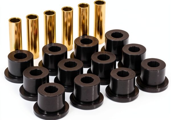 Leaf Spring Bushing Prothane 7-1001-BL Painted Aluminum 6x6x4 in-0
