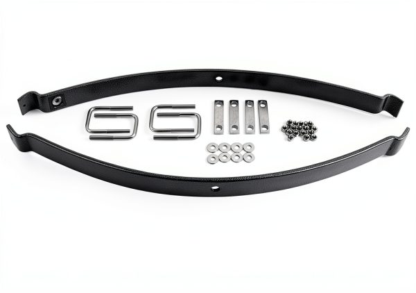 Hellwig EZ-990 Duty Leaf Spring Helper Kit 2,000lb Powder Coated-0