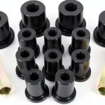 Prothane SUV Leaf Spring Bushing 1-1003-BL Black 4in Pinch Tab-0