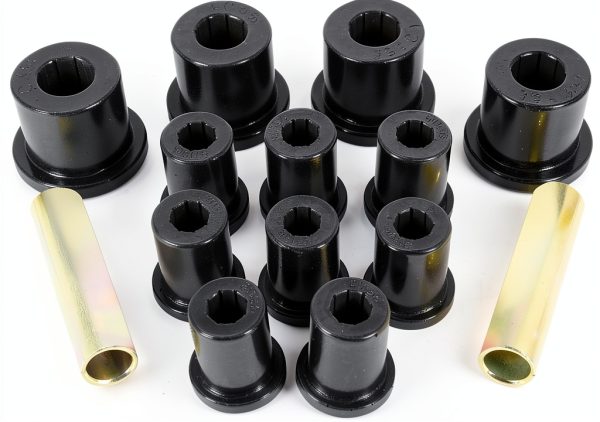 Prothane SUV Leaf Spring Bushing 1-1003-BL Black 4in Pinch Tab-0