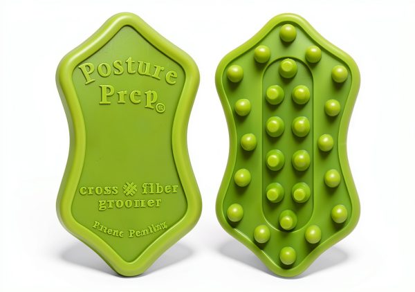 Intrepid International Posture Prep Cross Fiber Groomer Curry Comb-0